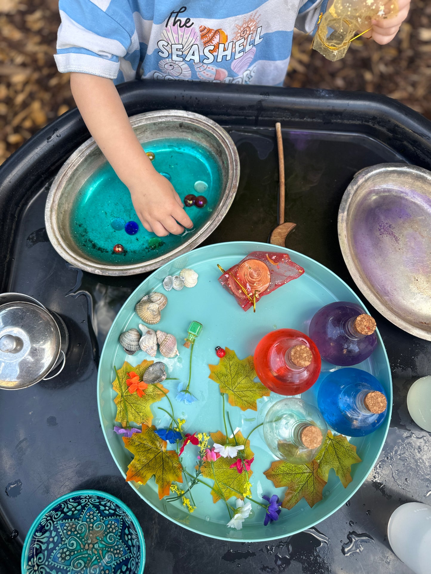 Reusable potion making sensory kit