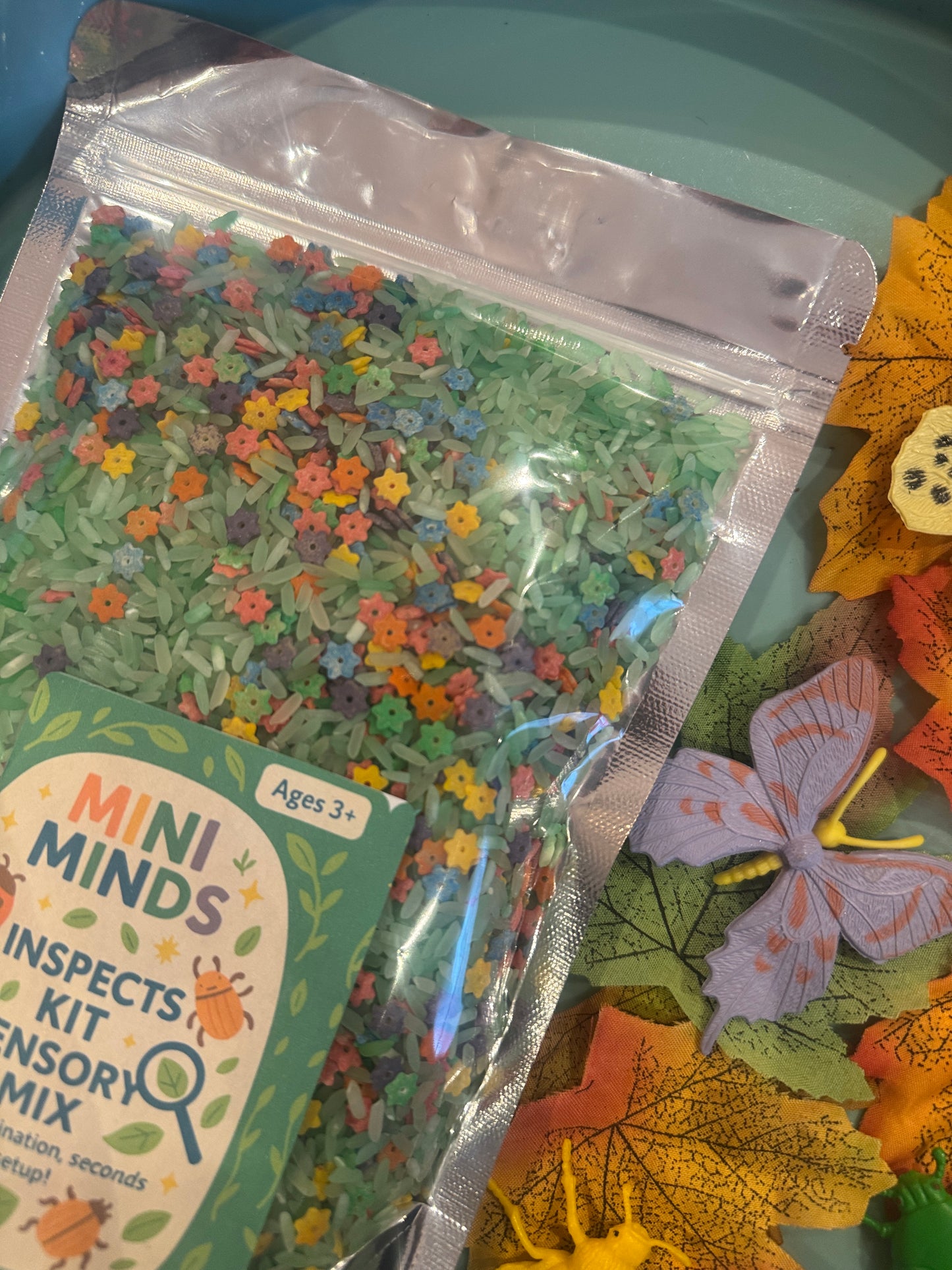 Inspects kit bug theme pour & play sensory kit