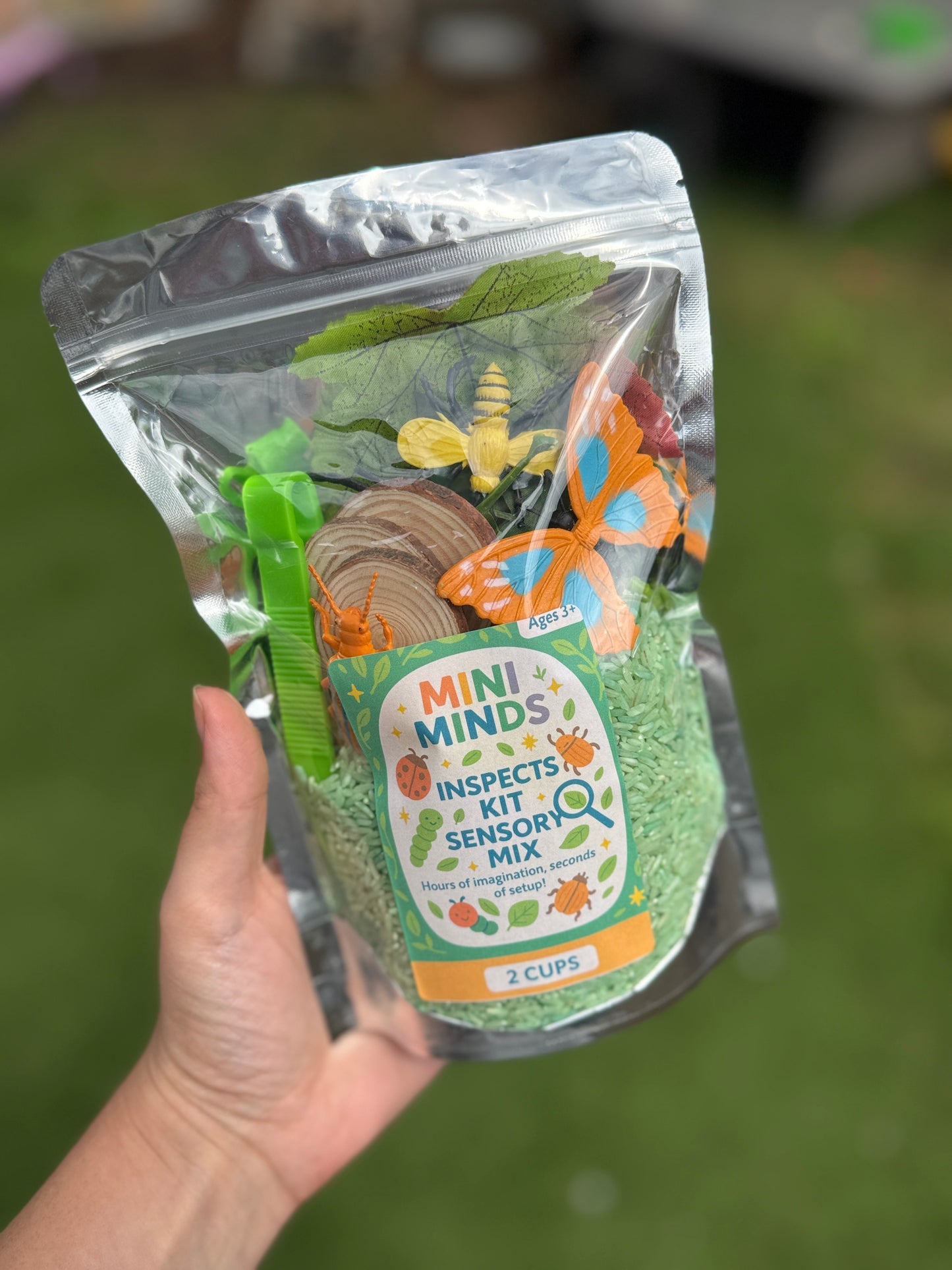 Inspects kit bug theme pour & play sensory kit