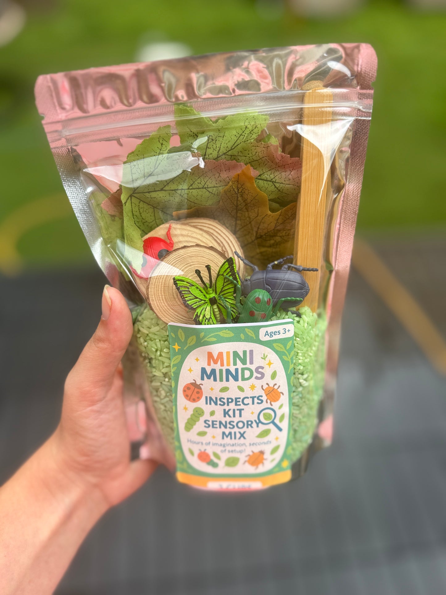 Inspects kit bug theme pour & play sensory kit