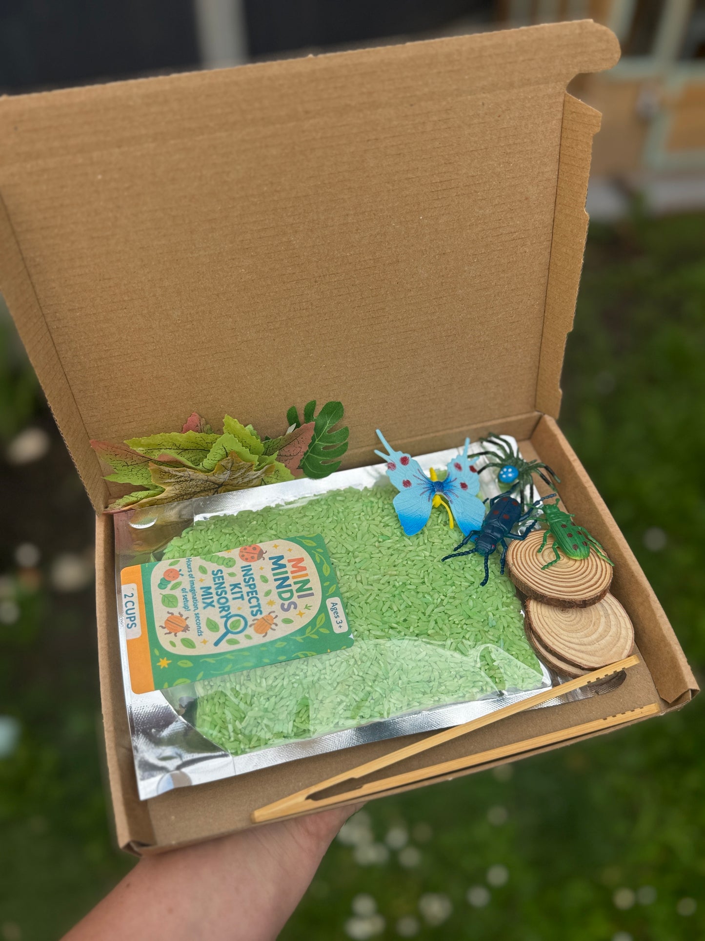 Inspects kit bug theme pour & play sensory kit