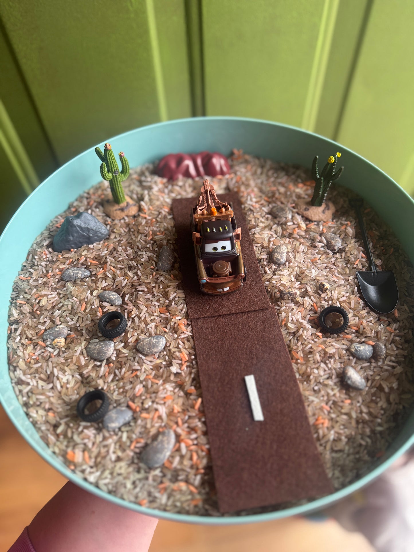 Radiator springs sensory kit pour and play