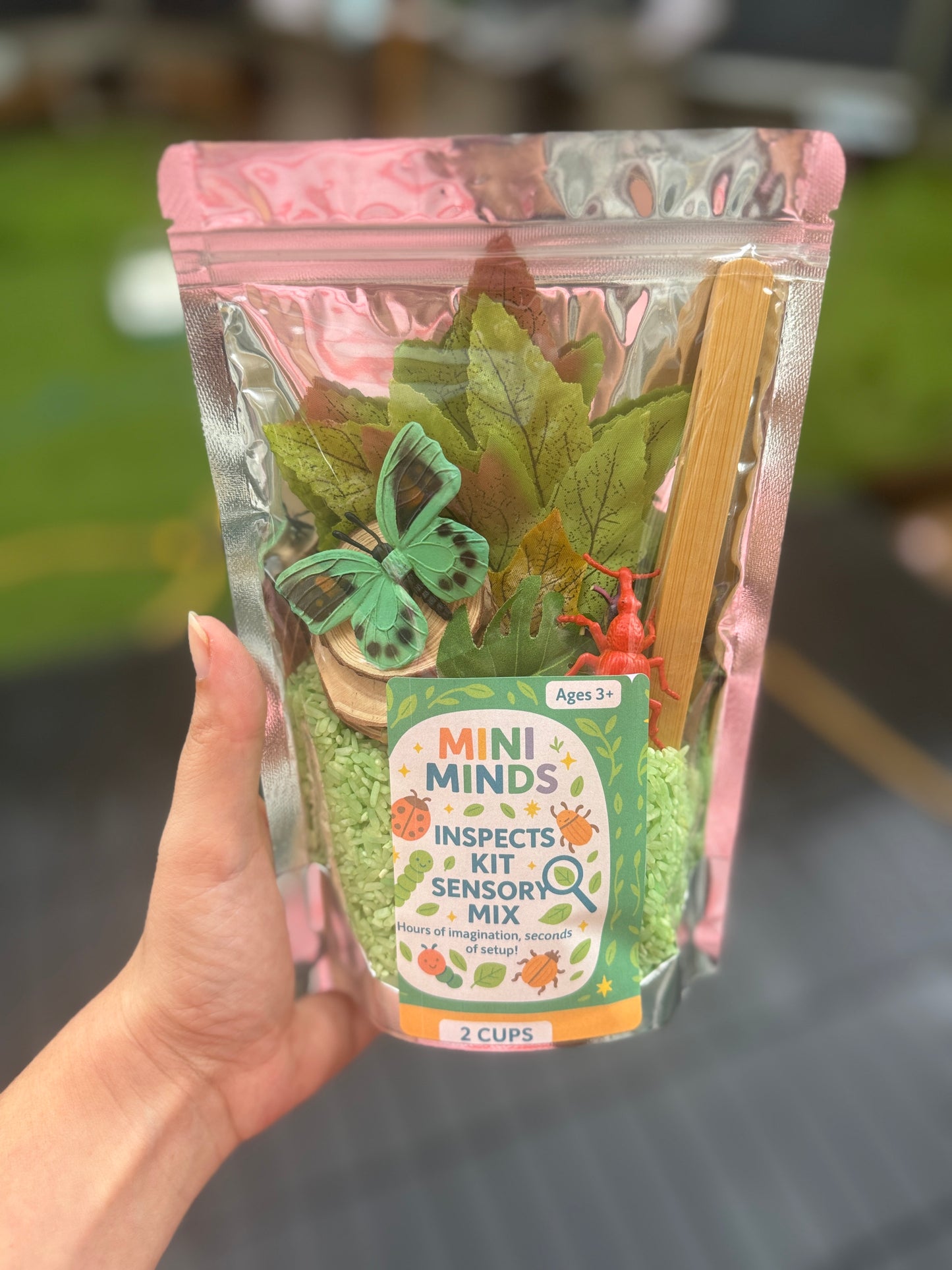 Inspects kit bug theme pour & play sensory kit