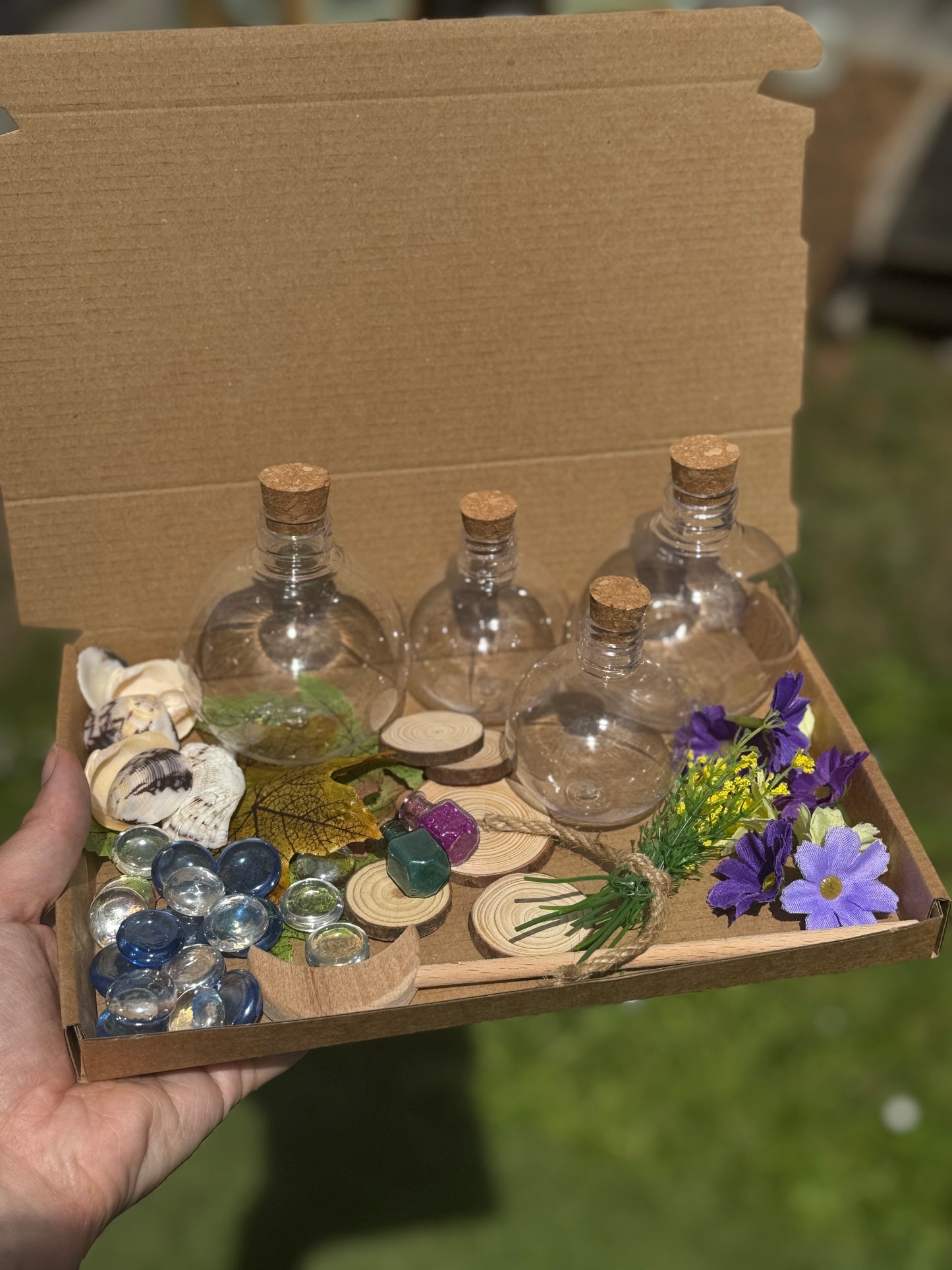 Reusable potion making sensory kit
