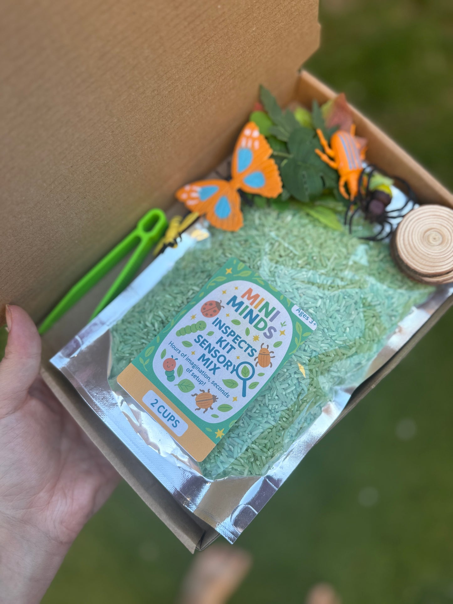 Inspects kit bug theme pour & play sensory kit