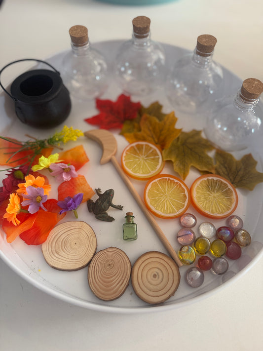 Halloween edition Witches reusable potion making sensory kit