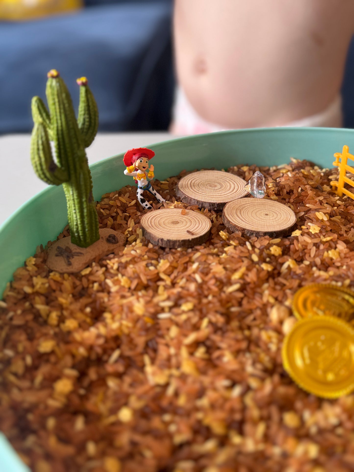 Woodys roundup western cowboy treasure sensory kit
