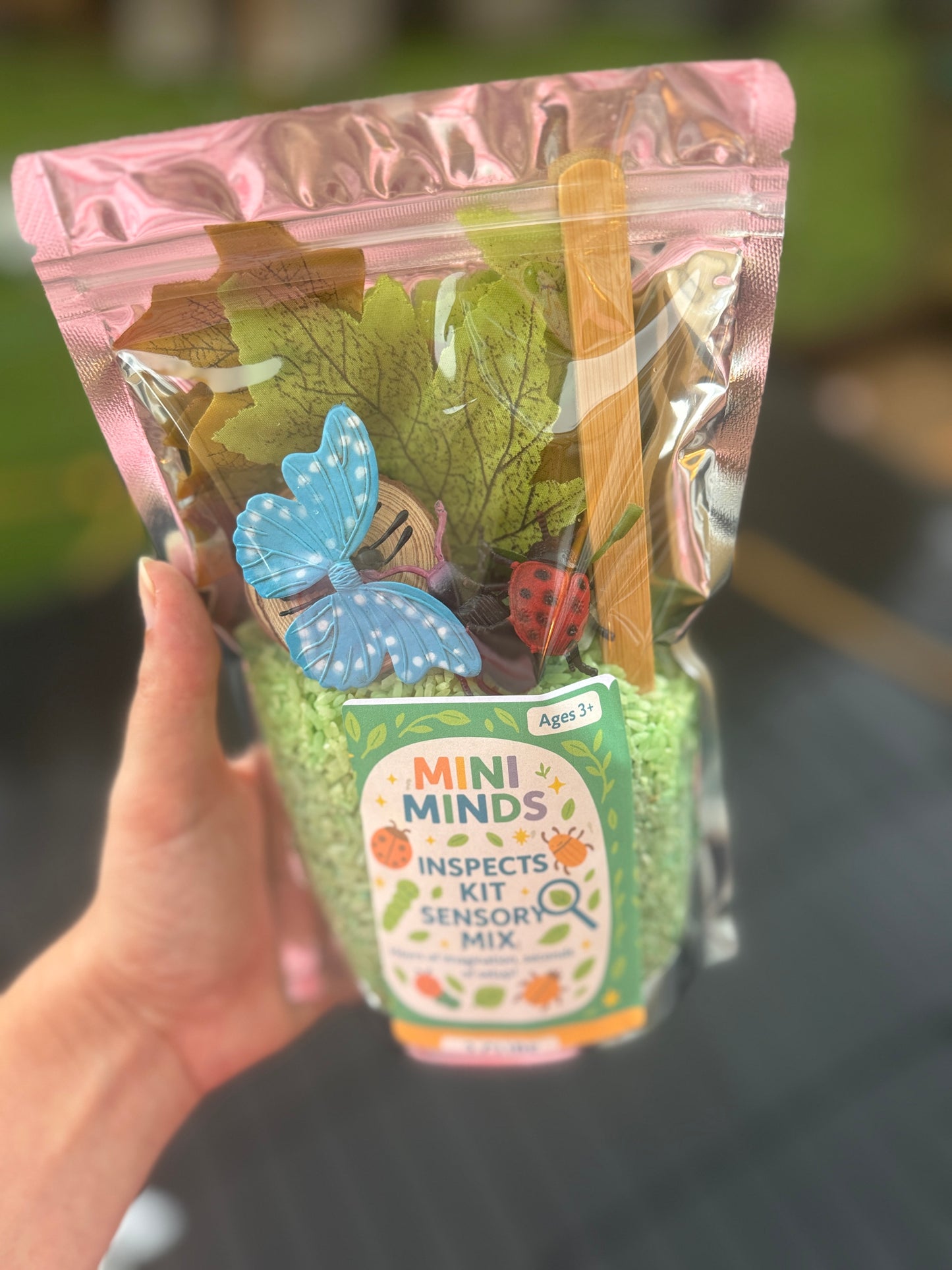 Inspects kit bug theme pour & play sensory kit