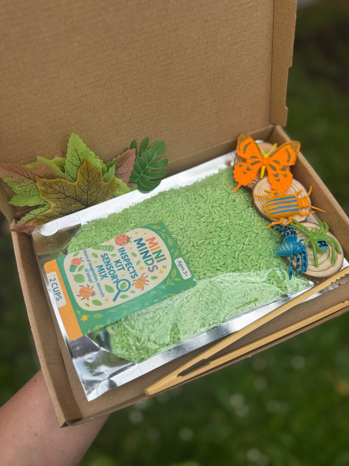 Inspects kit bug theme pour & play sensory kit