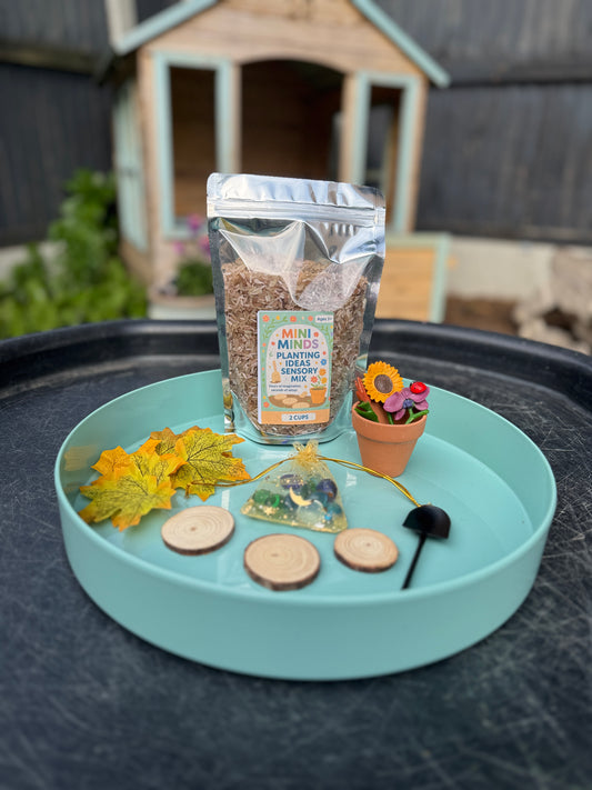 Planting Ideas flower garden pour & play Sensory kit