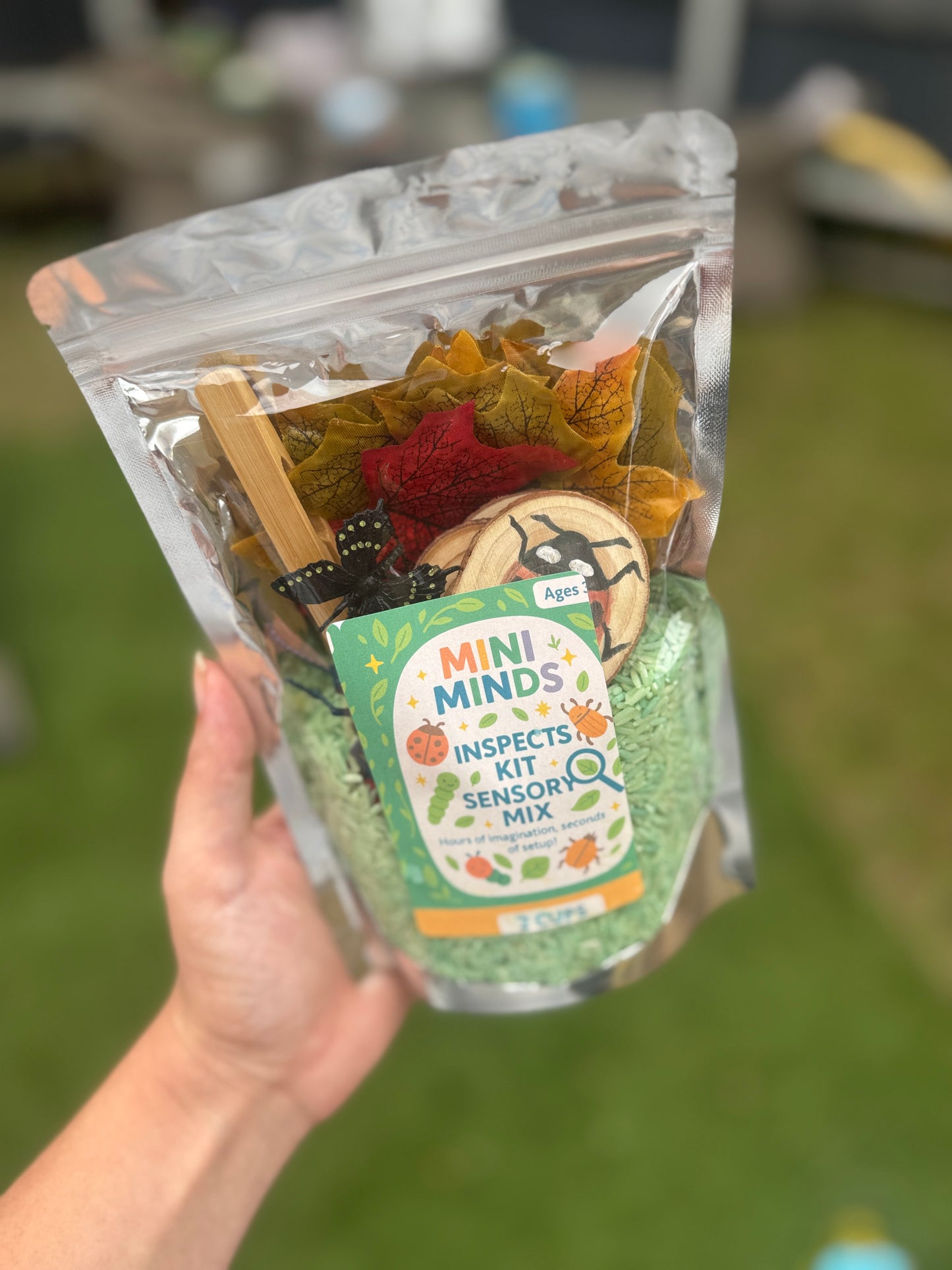 Inspects kit bug theme pour & play sensory kit