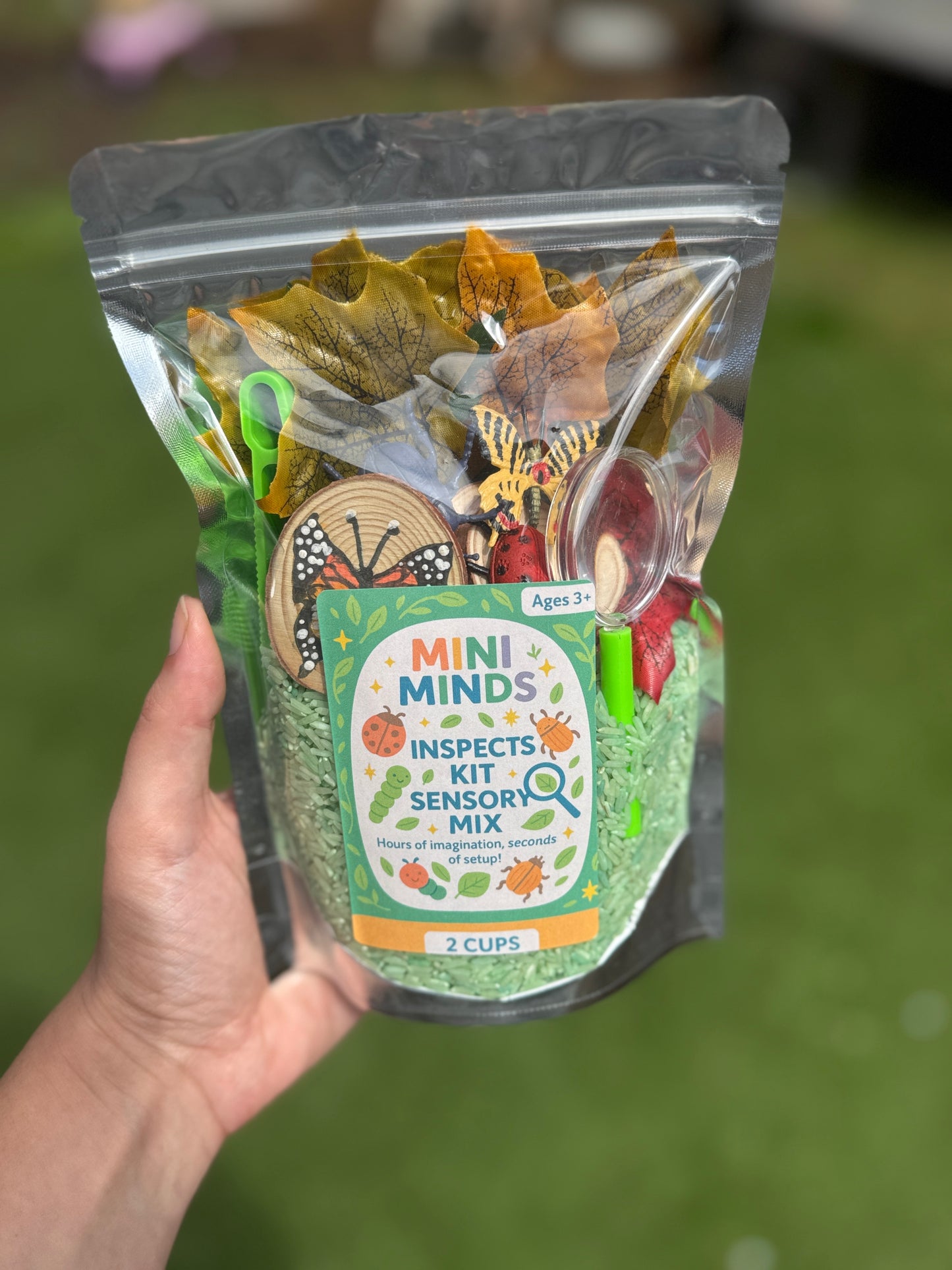 Inspects kit bug theme pour & play sensory kit