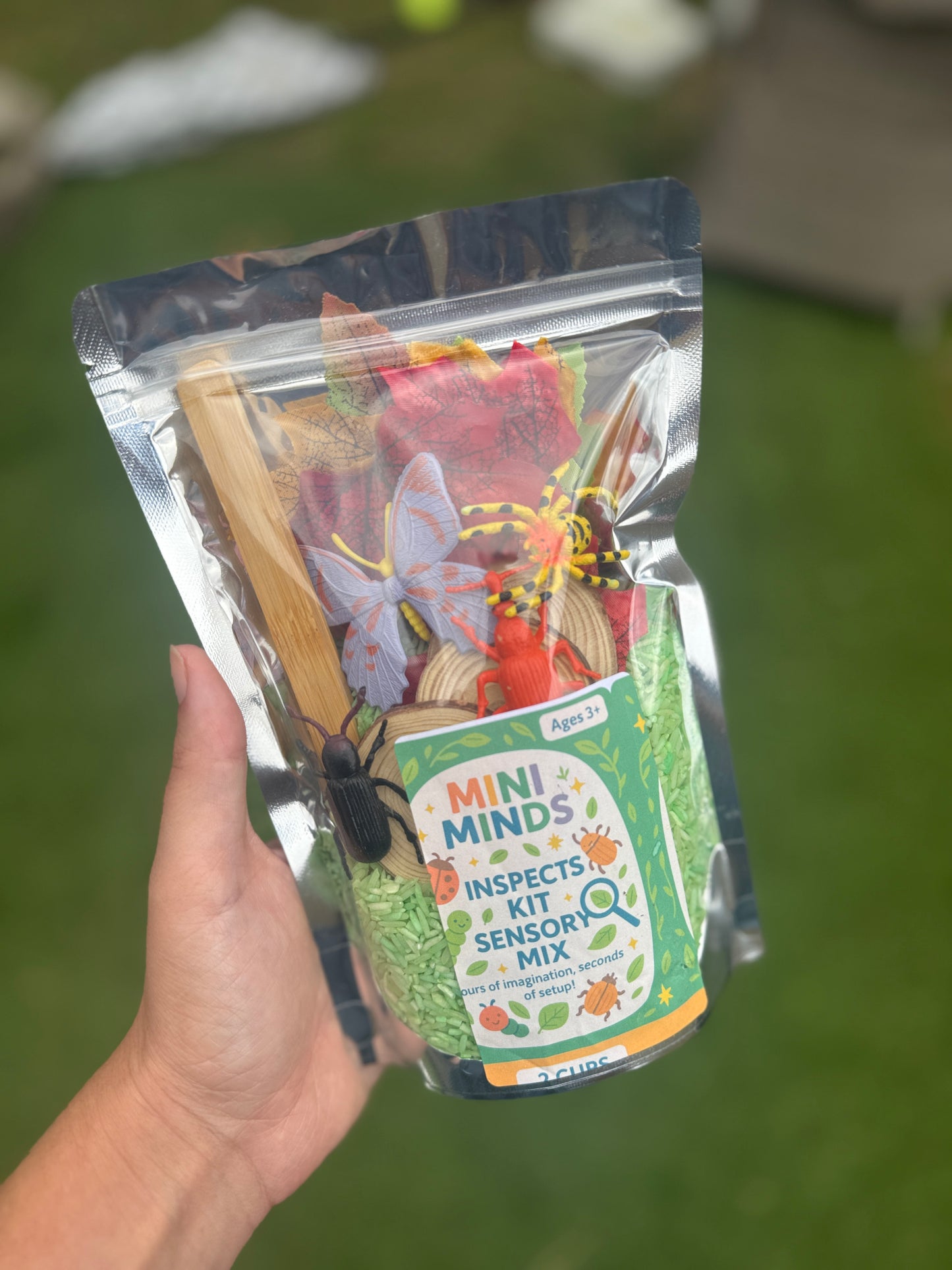 Inspects kit bug theme pour & play sensory kit