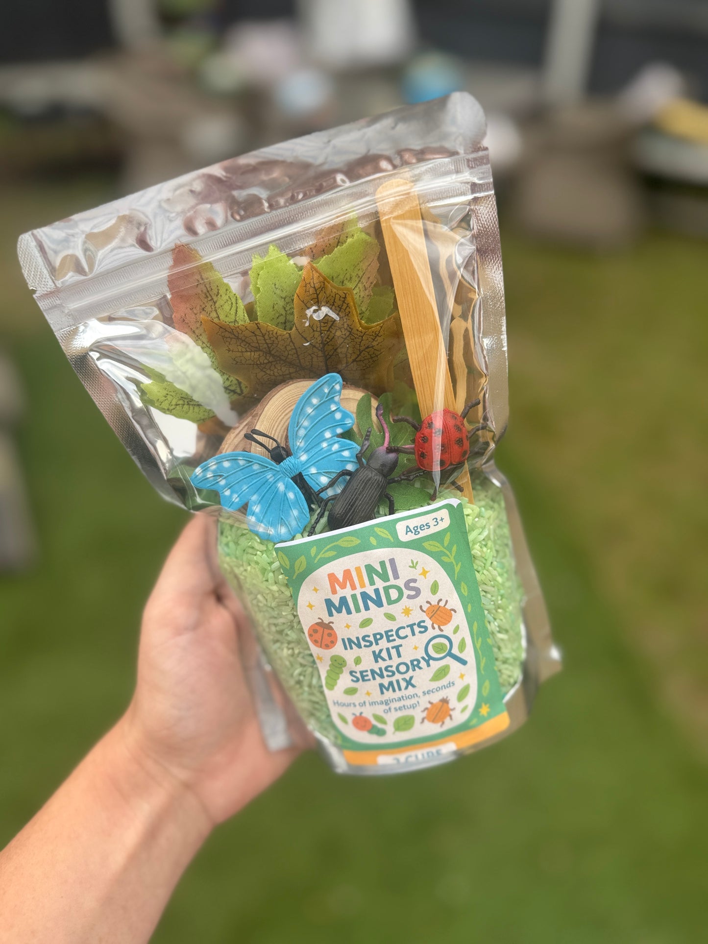 Inspects kit bug theme pour & play sensory kit