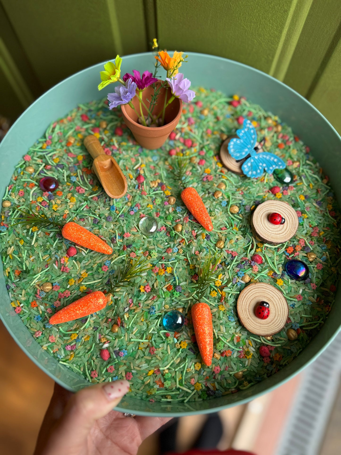 Spring garden sensory play kit