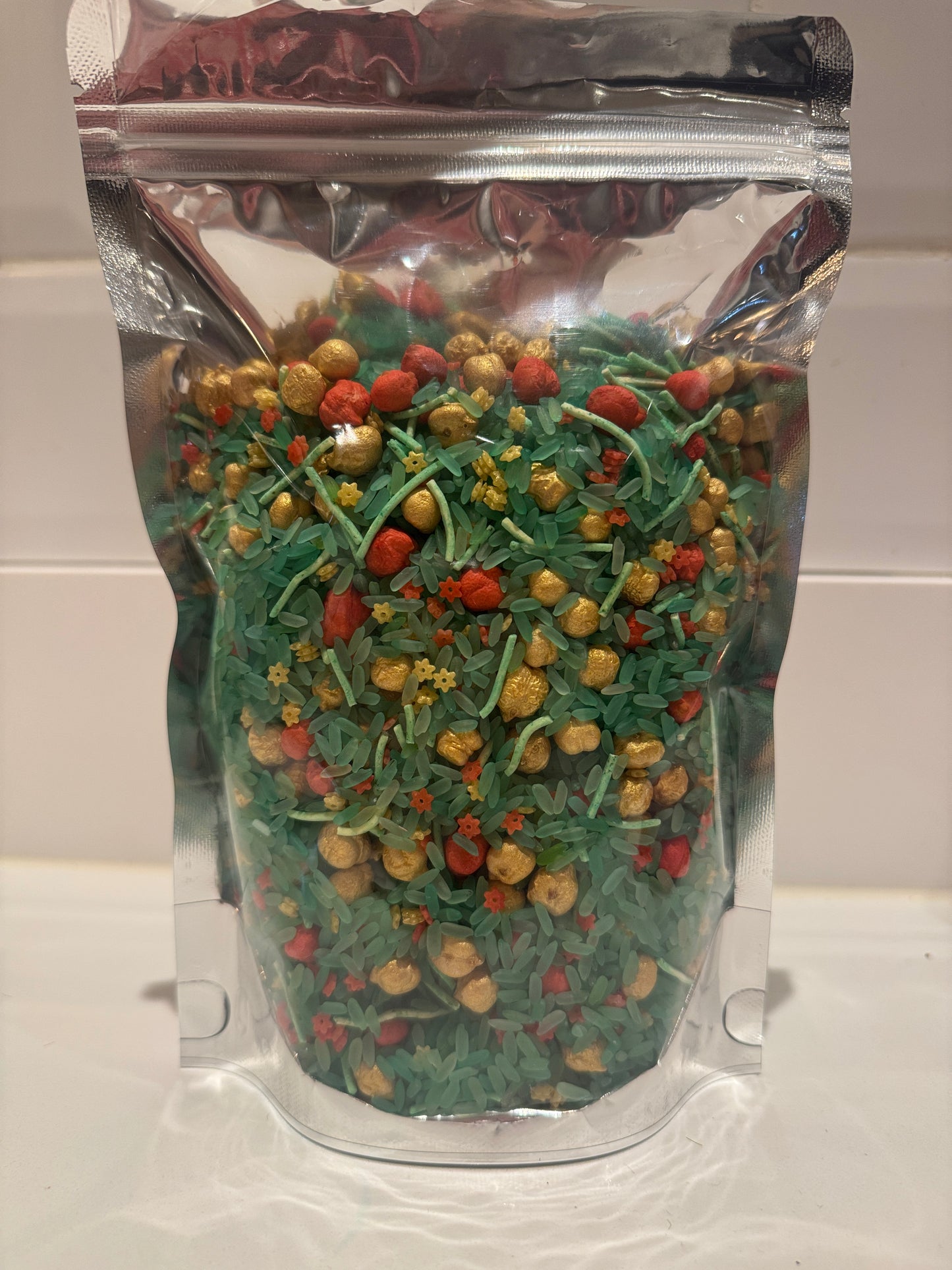 Christmas mix sensory bin filler (3 cups)