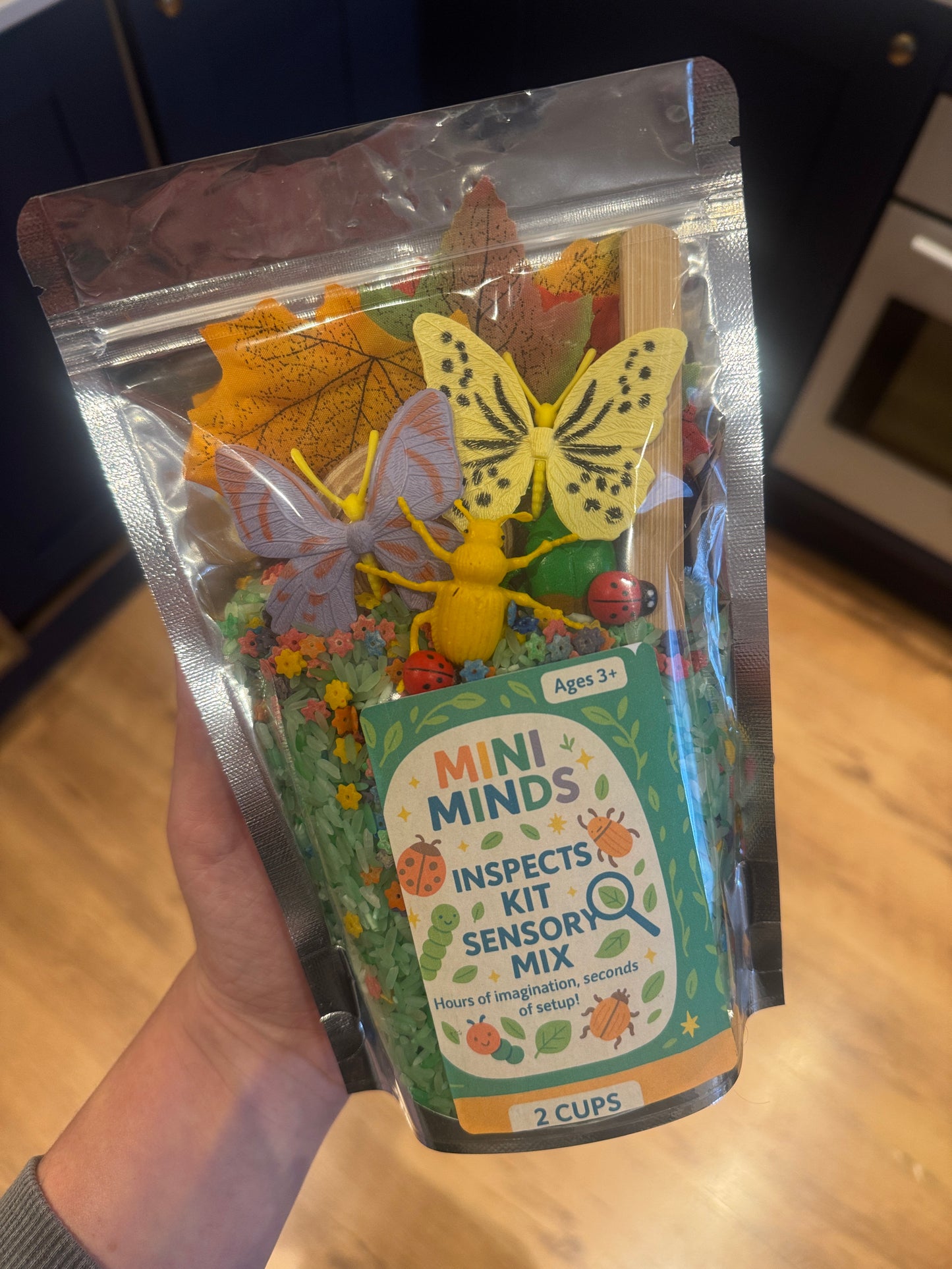 Inspects kit bug theme pour & play sensory kit