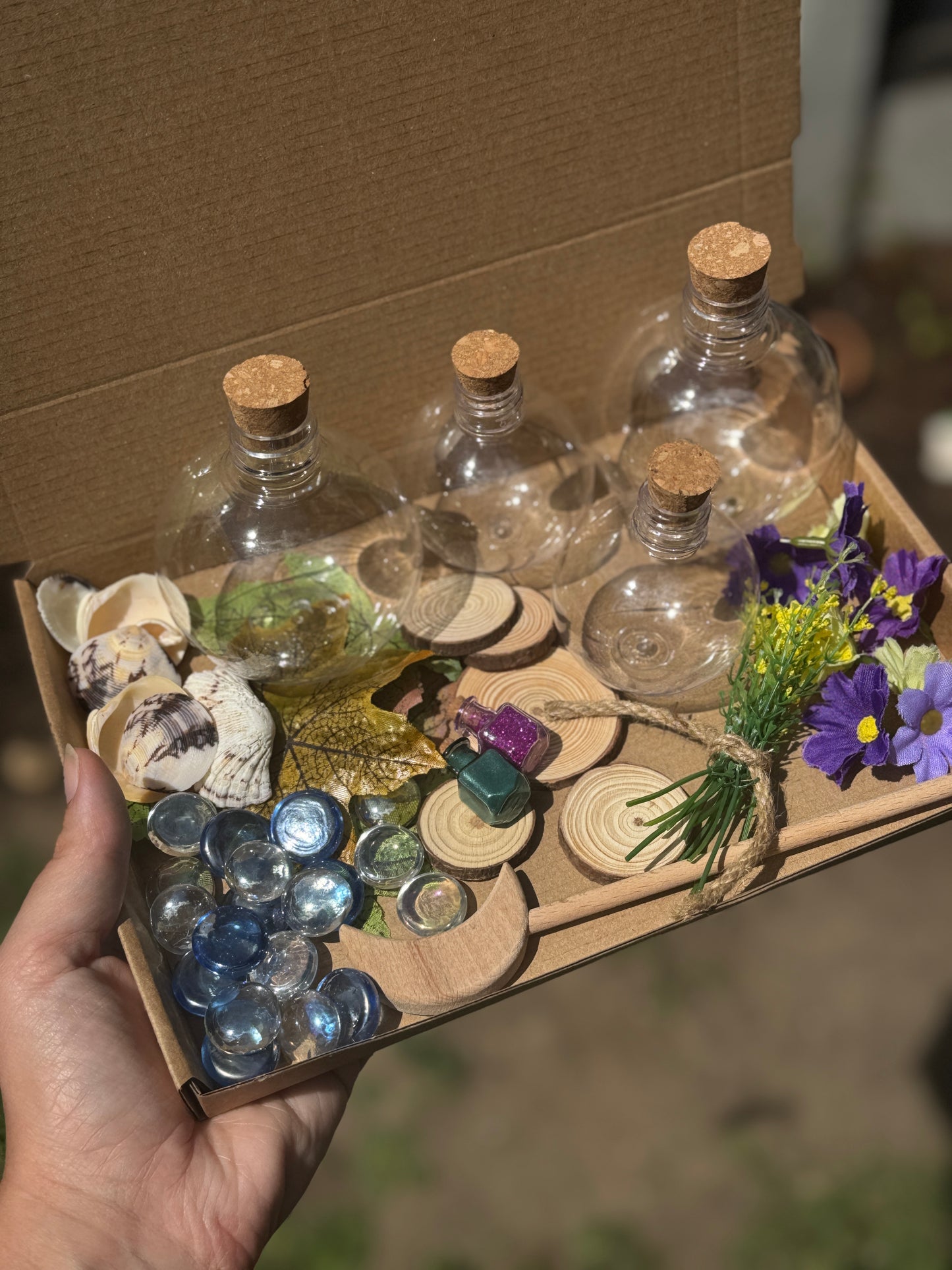 Reusable potion making sensory kit