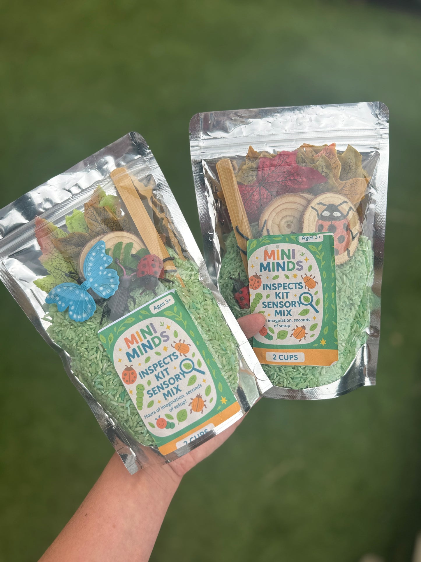 Inspects kit bug theme pour & play sensory kit